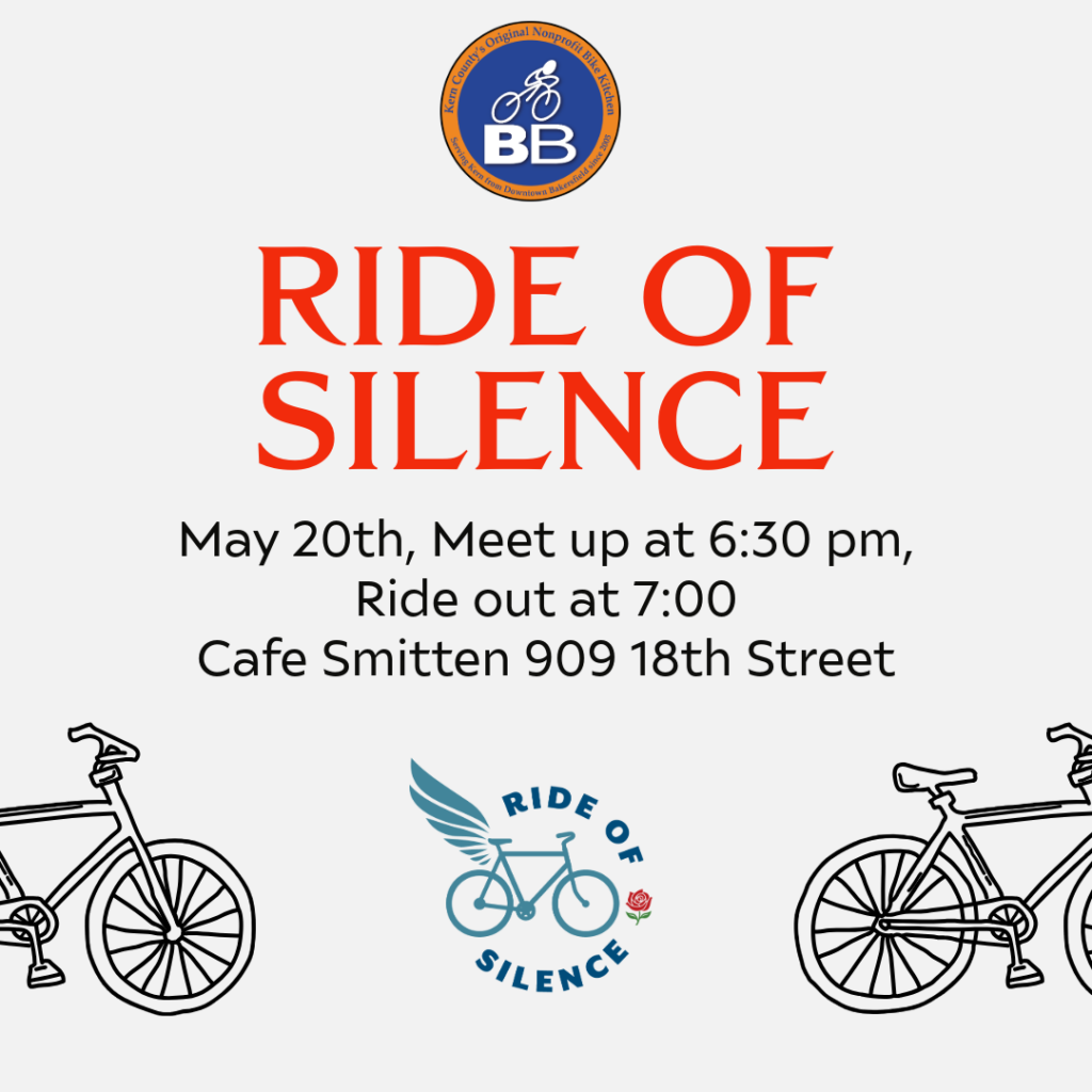 Ride of Silence Flyer 4 2025 at Bike Bakersfield